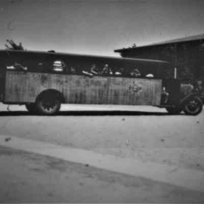 Boulder City schools: bus that took Boulder City high school kids to Las Vegas High School