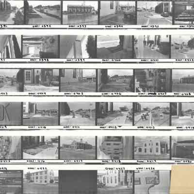 Boulder Dam Hotel May - June 1987 exterior renovations- neg. 0391-0424