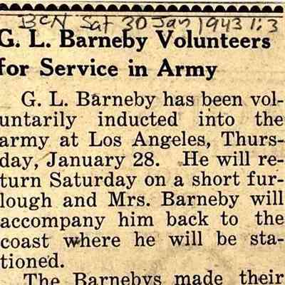 Barneby, Garland and Ethlyn and family