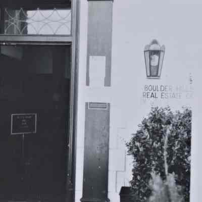 Boulder Dam Hotel- storm damage to roof