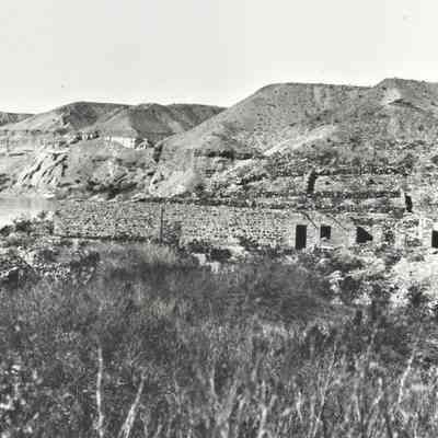 Ft. Callville on the Colorado River The deserted town of Old Callville looking downstream Feb. 2, 1921