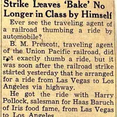 Baker, W. E. "Bake" and Pearl