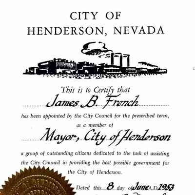 French, James (Dr.) and Betty McIntosh