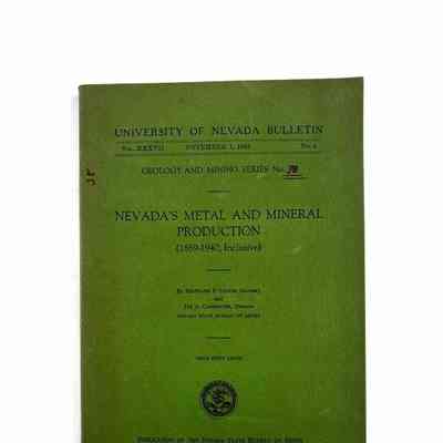 Nevada's Metal and Mineral Production