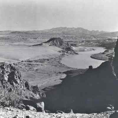 Colorado River - future bed of Lake Mead June 1929