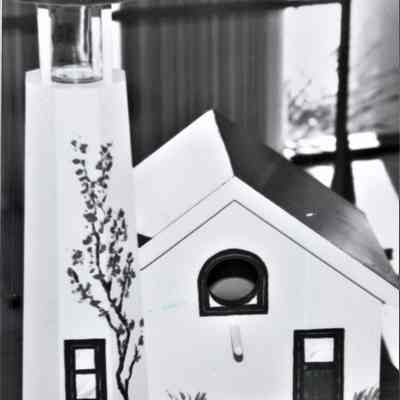 Boulder Dam Hotel- birdhouse auction fundraiser, April 29, 1995