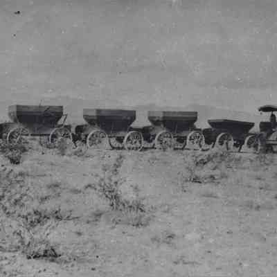 Ore Wagon-West End Chemical Company [?], Clark County, ca. 1910s