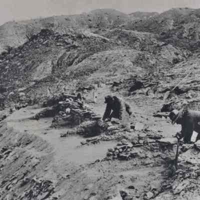Lost City-Excavation of House Nov. 2, 1924