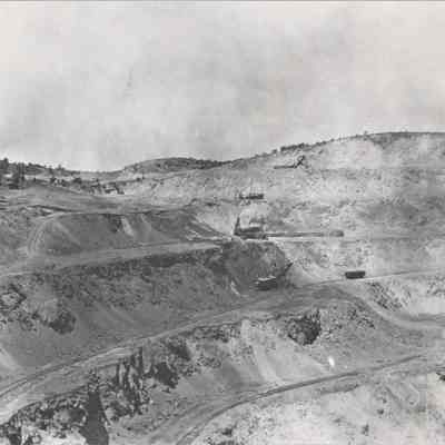 Ruth, NV - open-pit copper mine