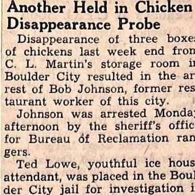 Crime - Boulder City