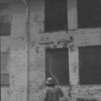 Boulder Dam Hotel 1980 sand blasting exterior renovations