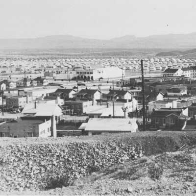 Panorama of Boulder City from Knob Hill