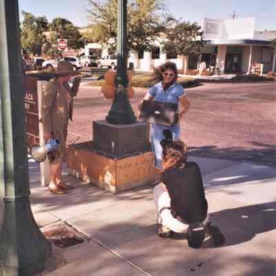Hotel Plaza clock dedication, May 19, 2006
