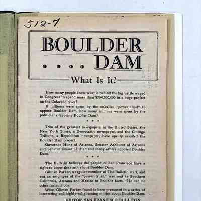 Boulder Dam, What is it?