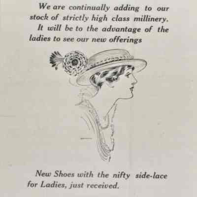 Las Vegas Business Advertisements "The People's Store" [Oct. 9, 1915]