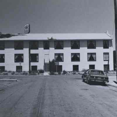 Boulder Dam Hotel- storm damage to roof