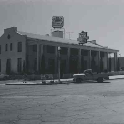 Boulder Dam Hotel- storm damage to roof