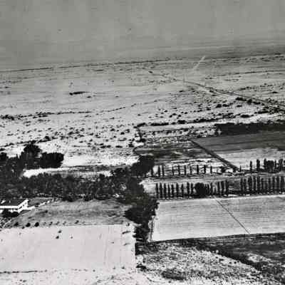 Las Vegas-Kiel Ranch [aka the Park Ranch] aerial shot, ca. 1920s-30s