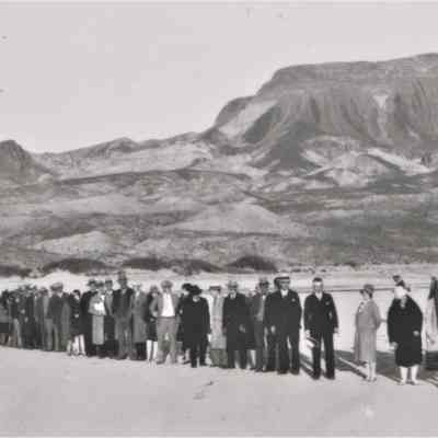 Boulder Canyon Project Act -Ceremony of Thanksgiving at the Colorado River, December 1928