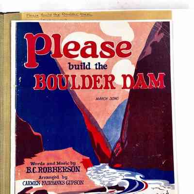 Please Build the Boulder Dam
