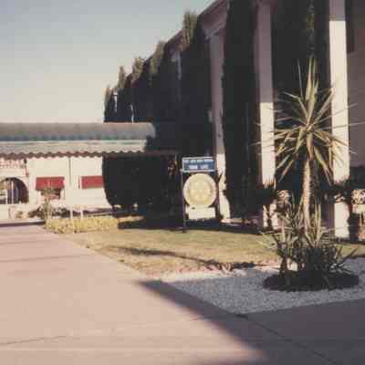 Boulder Dam Hotel September 1988 View From Sidewalk