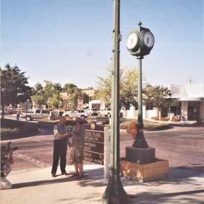 Hotel Plaza clock dedication May 19, 2006