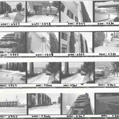 Boulder Dam Hotel May 1987 exterior renovations- neg. 0346- 0368