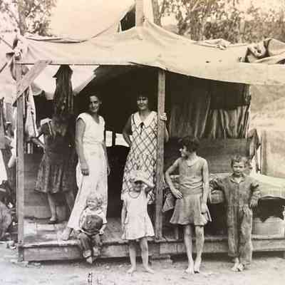 Ragtown family, August 13, 1931
