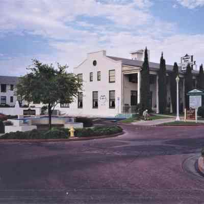 Boulder Dam Hotel- new sign, July 30, 1999