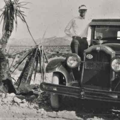 Roads and Streets - Highway to Searchlight, NV. April 1928