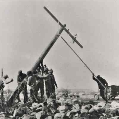 Union Pacific Railroad - Boulder City branch line under construction