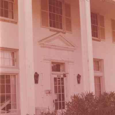Boulder Dam Hotel, front door 1976