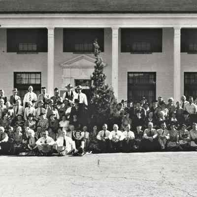 Boulder Dam Hotel 140 members of the Indiana Farm Bureau's September 28, 1937
