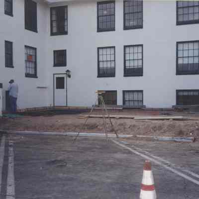 Boulder Dam Hotel construction January 2000