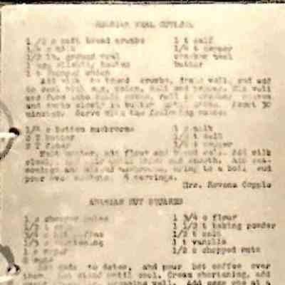 Boulder City Churches: Grace Community Church: Boulder Dam Souvenir and Cook Book published by the Ladies Aid association, 15 November 1933