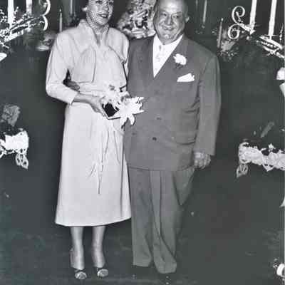 Ferde and Anna Grofe'- Las Vegas marriage 1950s