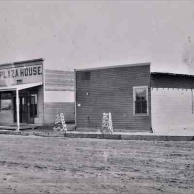 Las Vegas, NV. 1900s-1910s Jim Ladd's Plaza House, January 1907