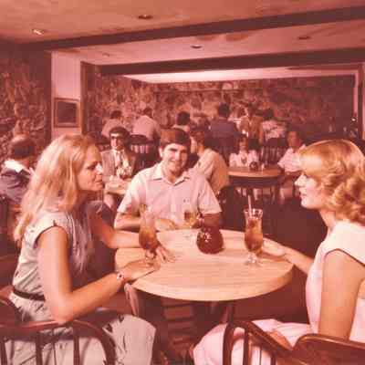 Boulder Dam Hotel spillway cocktail lounge, 1980