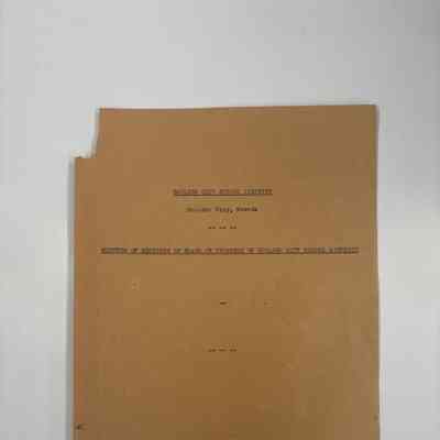 Boulder City Union School District [1930-39 and 1951]