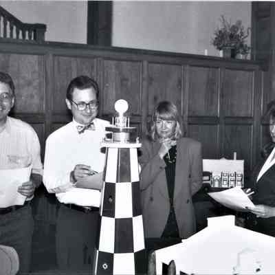 Boulder Dam Hotel- birdhouse auction fundraiser, April 29, 1995