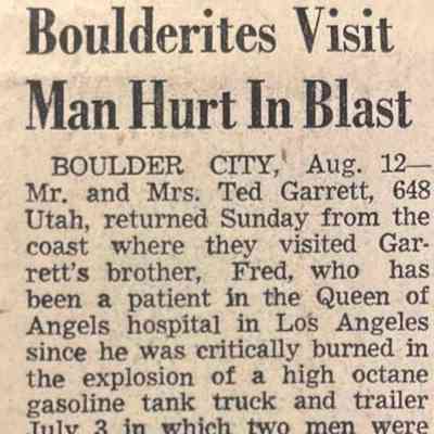 Garrett, Ted and Perle and family