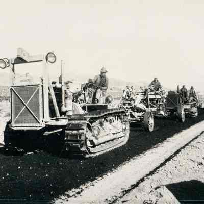 Hoover Dam roads: Hemenway Wash Road November 1931