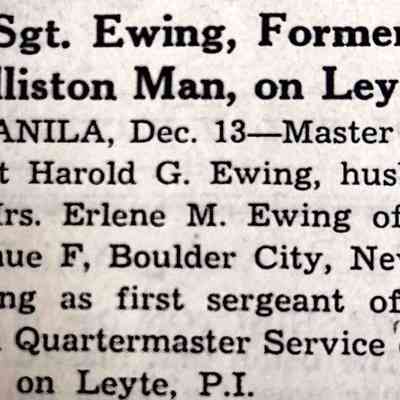 Ewing, Harold G. and erlene M.