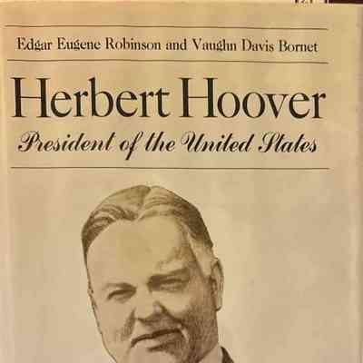 Herbert Hoover, President of the United States