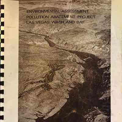 Environmental Assessment Pollution Abatement Project Las Vegas Wash and Bay