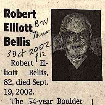 Bellis, Robert E. Patricia F.