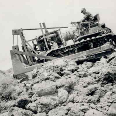 Hoover Dam - roads: U. S. 93, March 1932
