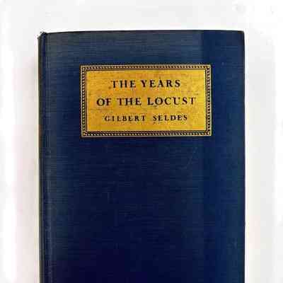 The Years of the Locust; America 1929-1932;