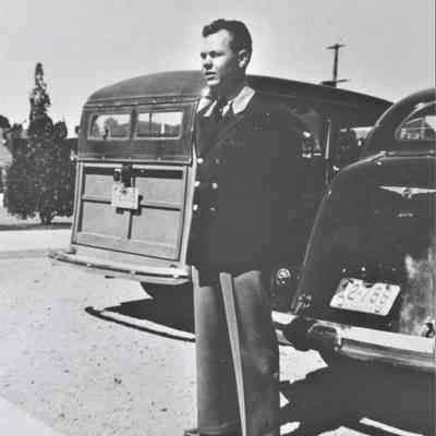 Boulder Dam Hotel- Joe Pittman, bellman and chauffeur, 1939