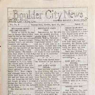 Boulder City News [1940]